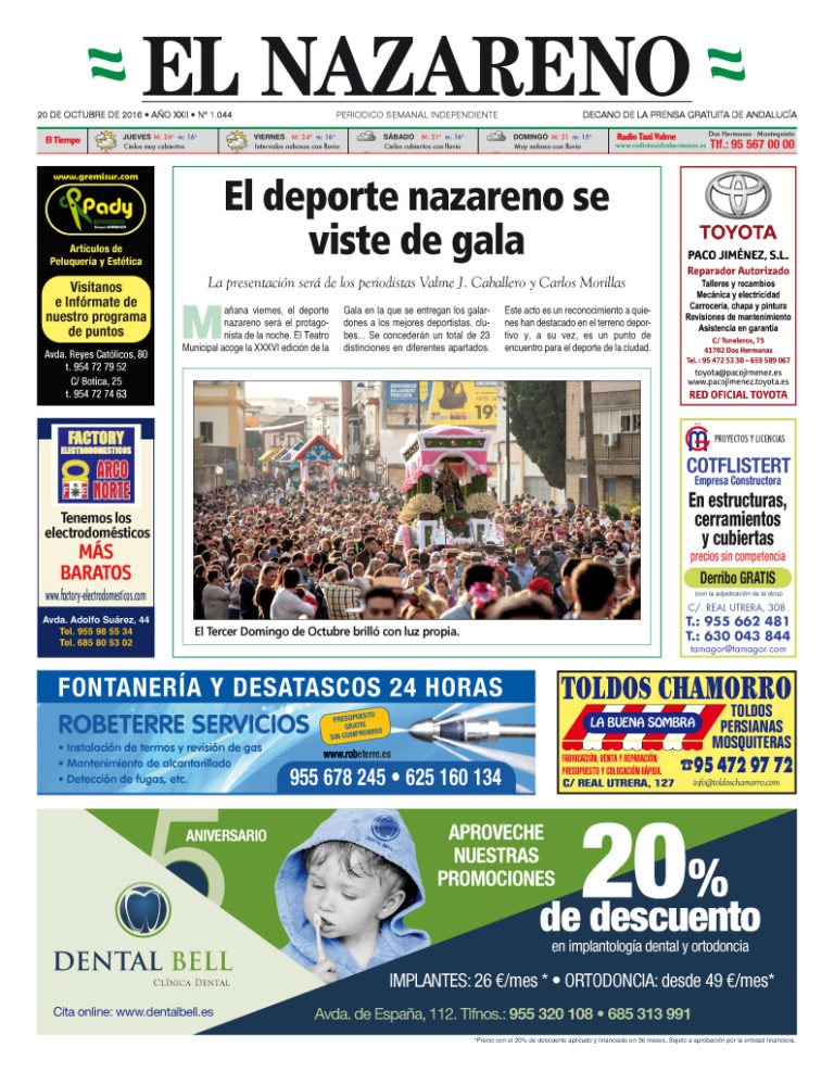 Periódico El Nazareno de Dos Hermanas nº 1044