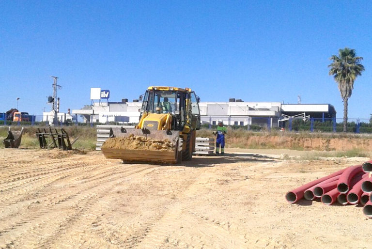 El desdoble de la A-392 obliga a cortar el tráfico en dos nuevos ramales