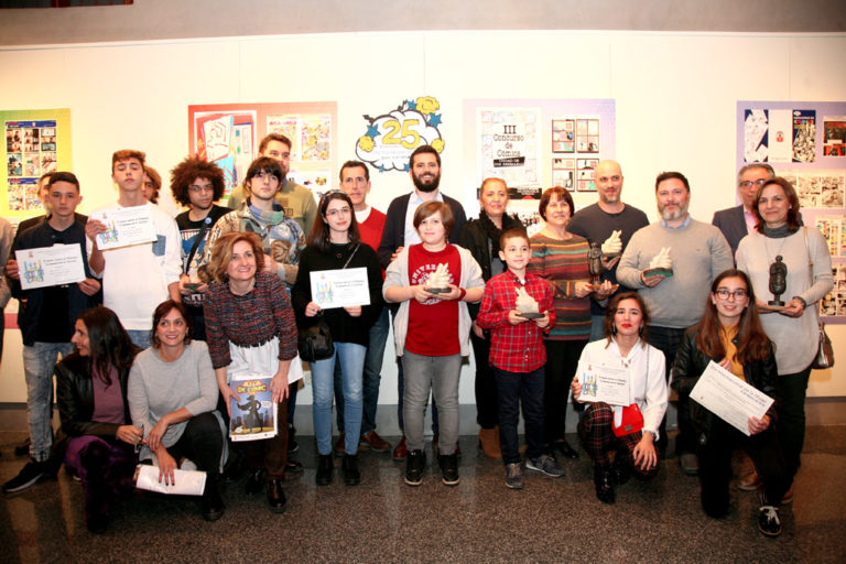 premios del XXV Concurso de Cómic